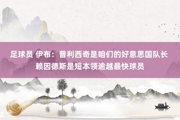 足球员 伊布：普利西奇是咱们的好意思国队长 赖因德斯是短本领逾越最快球员