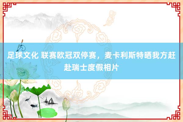 足球文化 联赛欧冠双停赛，麦卡利斯特晒我方赶赴瑞士度假相片